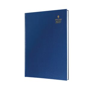 Collins A4 Desk Diary Week To View Blue 2027 40-60.27