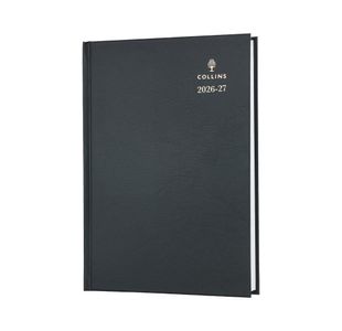 Collins Academic Diary Day Per Page A5 Black 2026-2027 52MBLK26