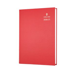 Collins Academic Diary Day Per Page A5 Red 2026-2027 52MRED26