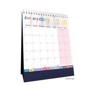 Collins Brighton Desk Calendar Month To View 2026 BTDC-26