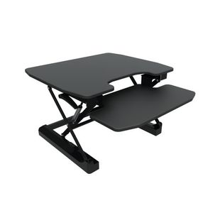 Contour Ergonomics Sit/Stand Workstation Black CE04633