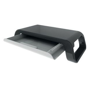 Contour Ergonomics Monitor Stand with Drawer Black CE05539