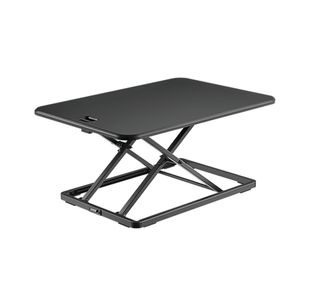 Contour Ergonomics Ultra Slim Sit/Stand Desk Converter Workstation Black CE10179