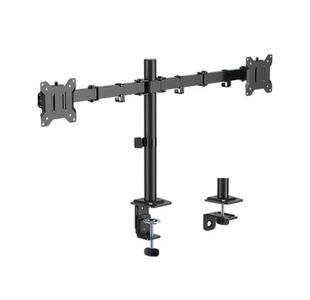 Contour Ergonomics Economy Dual Monitor Arm Black CE10181