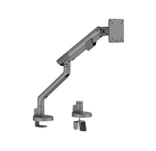 Contour Ergonomics Single Desk Mounted Monitor Arm Space Grey CE10184