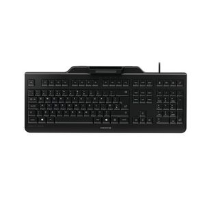 Cherry KC 1000 SC Corded Security Keyboard with Integrated Smartcard Terminal Black JKA0100GB2