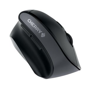 Cherry MW 4500 USB Wireless Vertical Mouse Left Hand 6 Buttons Scroll Wheel Black JW-4550