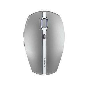 Cherry Gentix Bluetooth Wireless Mouse with Multi Device Function Frosted Silver JW-7500-20