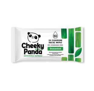 Cheeky Panda Bamboo Facial Cleansing Wipes 25 Wipes Unscented (Pack of 6) FACEWUNSMUL6-GBR