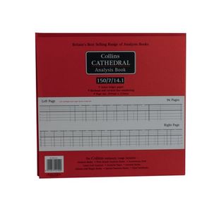 Collins Cathedral 150/7/14.1 Analysis Book 7 Debit 14 Credit Cash Columns 96 Pages 812150/8