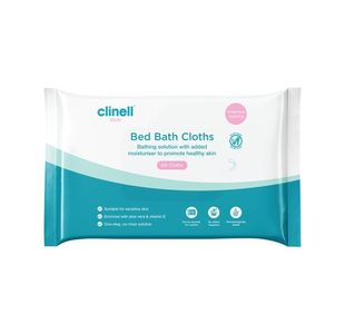 Clinell Carell Body Care 60 Wipes CBC60