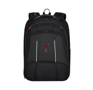 Wenger Carbon Pro Business Backpack with 15.6 Inch Laptop Sleeve and Tablet Pocket Black 653129