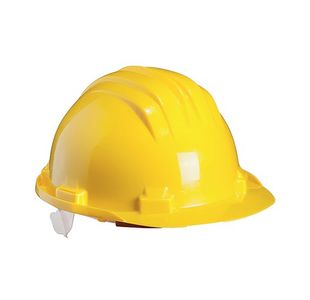 Climax Wheel Ratchet Safety Helmet Yellow CX5RGY