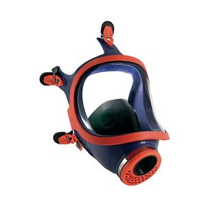Climax 731-s Silicone Full Face Respirator Blue CX731S