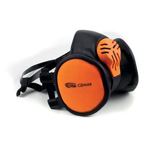 Climax Ffa1p3 Maintenance Free Half Mask Black/Orange CXPCX710