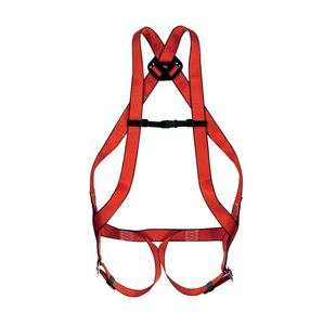 Climax Basic Fall Arrest Standard Safety Harness Red CXFA10