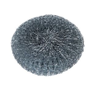 Scourer Galvanised Steel 50g Medium (Pack of 10) 102589