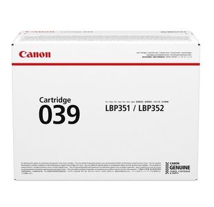 Canon 039 Toner Cartridge Black 0287C001