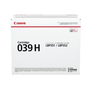 Canon 039H Toner Cartridge High Yield Black 0288C001