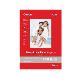 Canon A4 Glossy Photo Paper 200gsm (Pack of 20) 0775B082