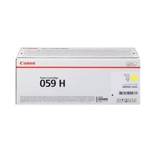 Canon 059H Toner Cartridge High Yield Yellow 3624C001