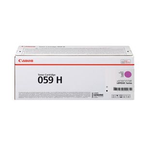 Canon 059H Toner Cartridge High Yield Magenta 3625C001