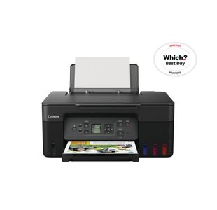 Canon PIXMA G3570 A4 3-in-1 Wireless Colour MegaTank Inkjet Printer Black 5805C008