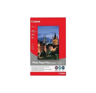 Canon SG-201 Photo Paper + 4x6in Semi-Gloss (Pack of 50) 1686B015