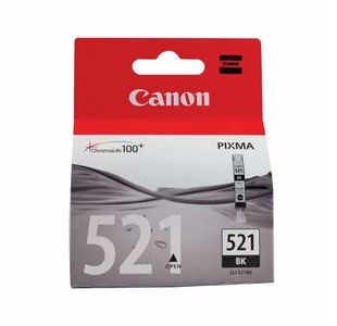 Canon CLI-521BK Ink Cartridge Black 2933B001