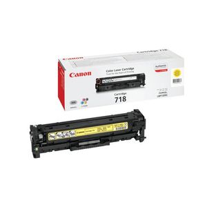 Canon 718Y Toner Cartridge Yellow 2659B002