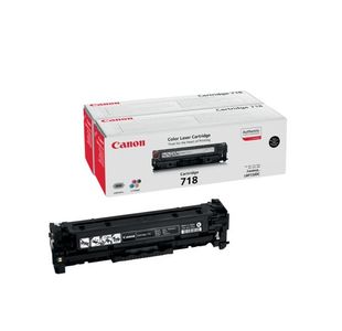 Canon 718VP Toner Cartridges Black Twin Value Pack 2662B005