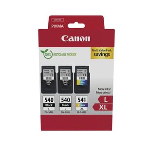 Canon PG-540L x 2/CL-541XL Ink Cartridges K/CMY Multipack 5224B017