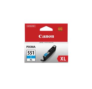 Canon CLI-551C Ink Cartridge High Yield Cyan 6444B001