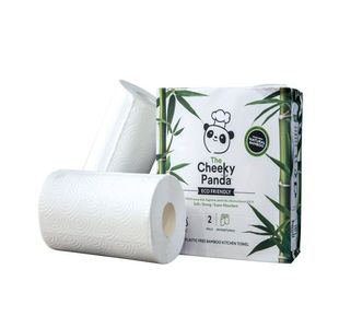 Cheeky Panda Kitchen Roll Plastic Free Bamboo (Pack of 10) PFKITCHRL10