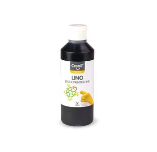 Creall Lino Block Printing Ink 250ml Black BPTBLK