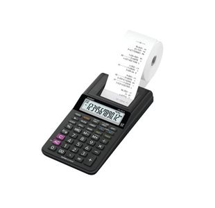 Casio HR-8RCE Printing Calculator Black Compatible with 58mm printing rolls HR8 RCE