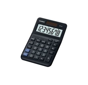 Casio MS-8F 8 Digit Mini Desk Calculator Black MS-8F