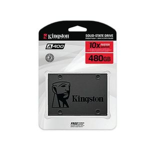 Kingston Solid State Drive A400 SATA Rev 3.0 2.5Inch/7mm 480GB SA400S37/480G