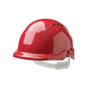 Centurion Concept Reduced Peak Vented Safety Helmet Red CNS08CRF
