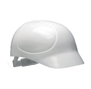 Centurion S19 Reduced Peak Bump Cap White CNS19W