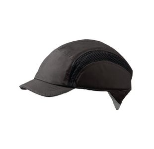 Centurion Airpro Baseball Bump Cap Reduced Peak Black CNS38BLRP