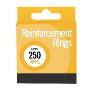 County Stationery Vinyl Reinforcements x250 (Pack of 12) C336