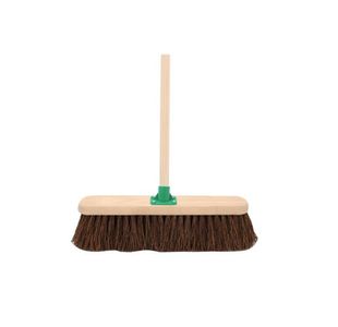 Stiff Bassine Broom with Handle 18 Inch VOW/G.12/BKT/C4