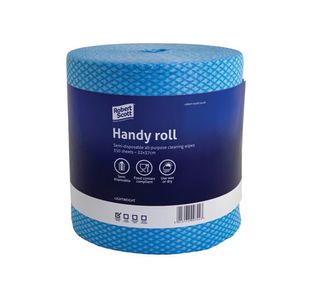 Robert Scott Handy Roll 350 Sheets Blue (Pack of 2) 104628B - 2