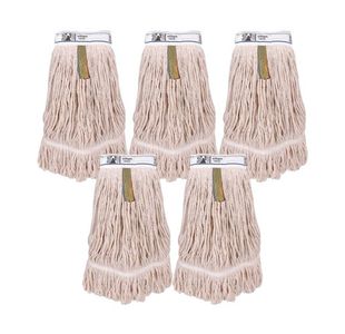 PY Kentucky Mop Natural Stayflat Yarn 450g (Pack of 5) 104929PK5