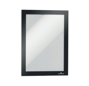 Durable Infoframe Duraframe Self-Adhesive A5 Black (Pack of 2) 487101