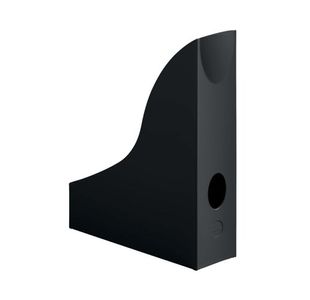Durable ECO Recycled Plastic Magazine Rack A4 Black 775701