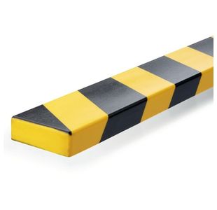 Durable Surface Protection Profile S20 Yellow/Black (Pack of 5) 1108130