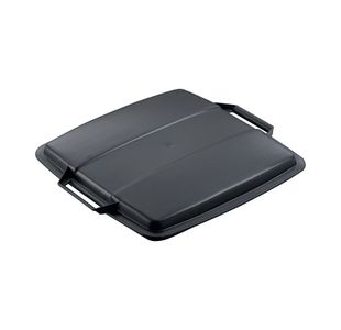 Durable Lid for Durabin Eco Square Waste Bin 90 Litre Black 1800506221