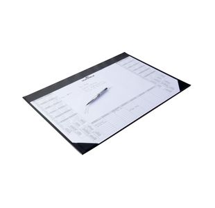 Durable Calendar Desk Mat 590x420mm Black 729801